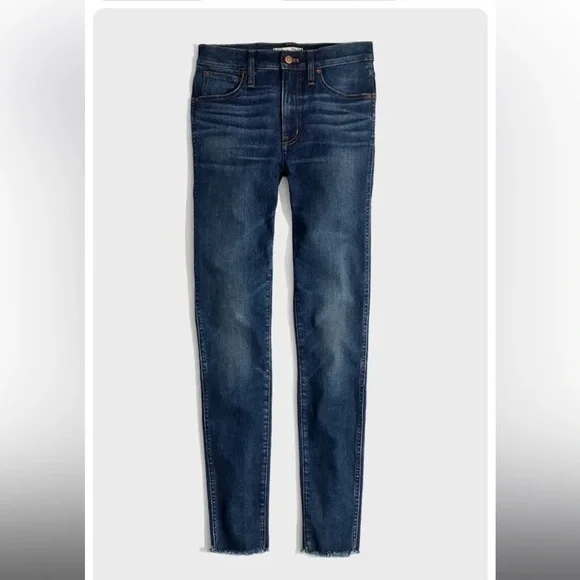 🎉Host Pick🎉 Madewell 9” Mid-Rise Skinny Jeans‎ Size 25 w/ 5 pockets & stretch - Picture 3 of 10